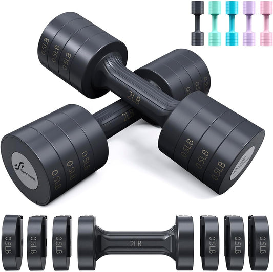 Transform Your Workout with the Adjustable Dumbbells Set: 5 Lb Weights for Ultimate Home Gym Flexibility