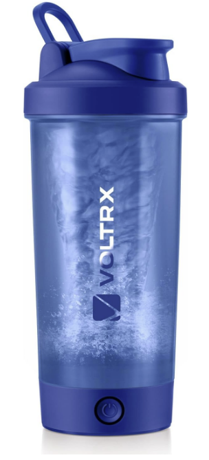 Revolutionary  Merger USB C Rechargeable Electric Protein Shaker Bottle - 24oz, BPA Free, Perfect for Smooth Protein and Meal Replacement Shakes