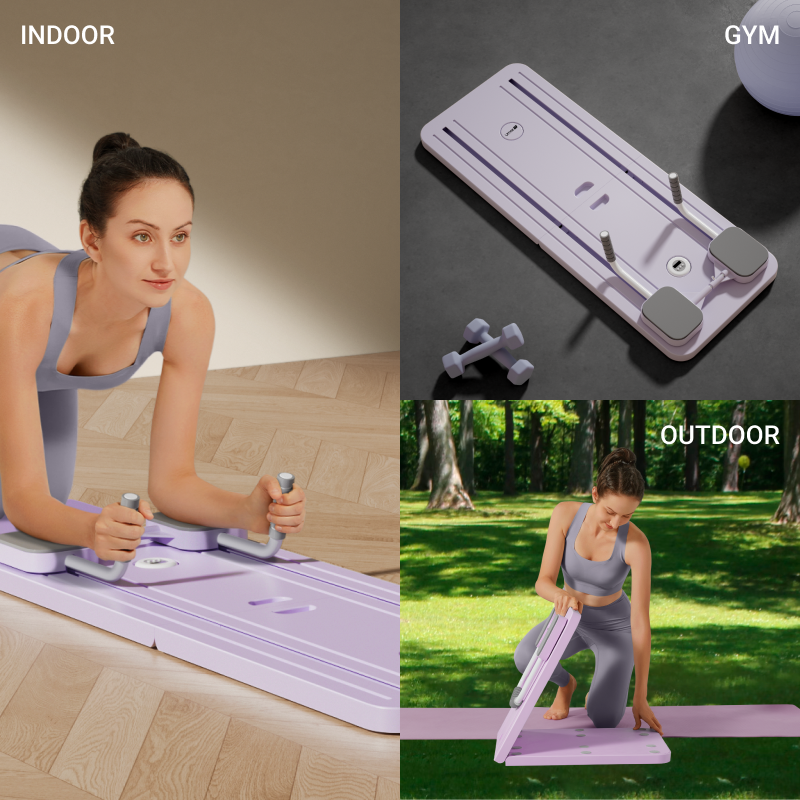 Transform Your Home Workouts with the Umay TB10 5-In-1 Portable Pilates Board Reformer