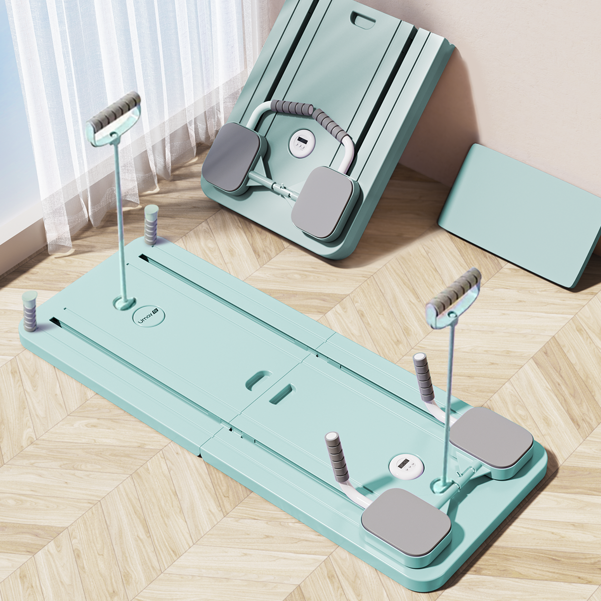 Transform Your Home Workouts with the Umay TB10 5-In-1 Portable Pilates Board Reformer