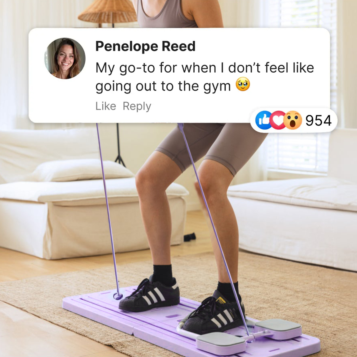 Transform Your Home Workouts with the Umay TB10 5-In-1 Portable Pilates Board Reformer