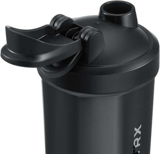 Revolutionary VOLTRX Merger USB C Rechargeable Electric Protein Shaker Bottle - 24oz, BPA Free, Perfect for Smooth Protein and Meal Replacement Shakes